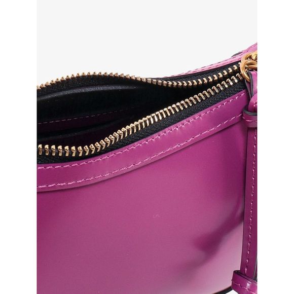 ISABEL MARANT WOMAN Leather shoulder bag with metal studs - Picture 4 of 5